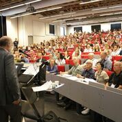 Keynote speaker Lawrence Vale